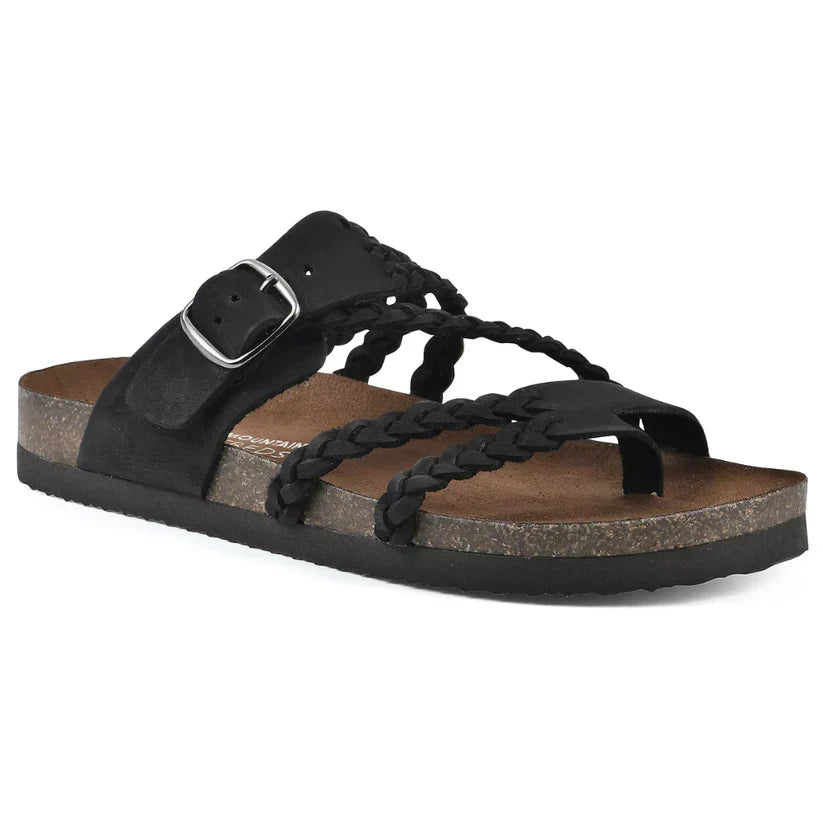 Leah Braided Cork Comfort Sandals
