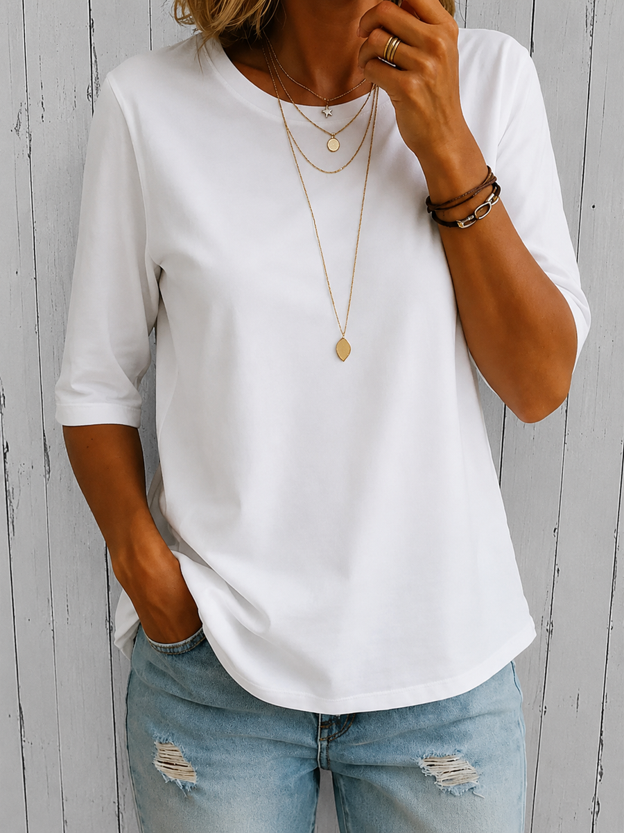 Rosemont - Relaxed Everyday Half-Sleeve Tee