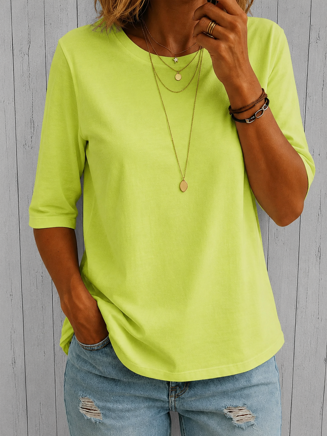Rosemont - Relaxed Everyday Half-Sleeve Tee