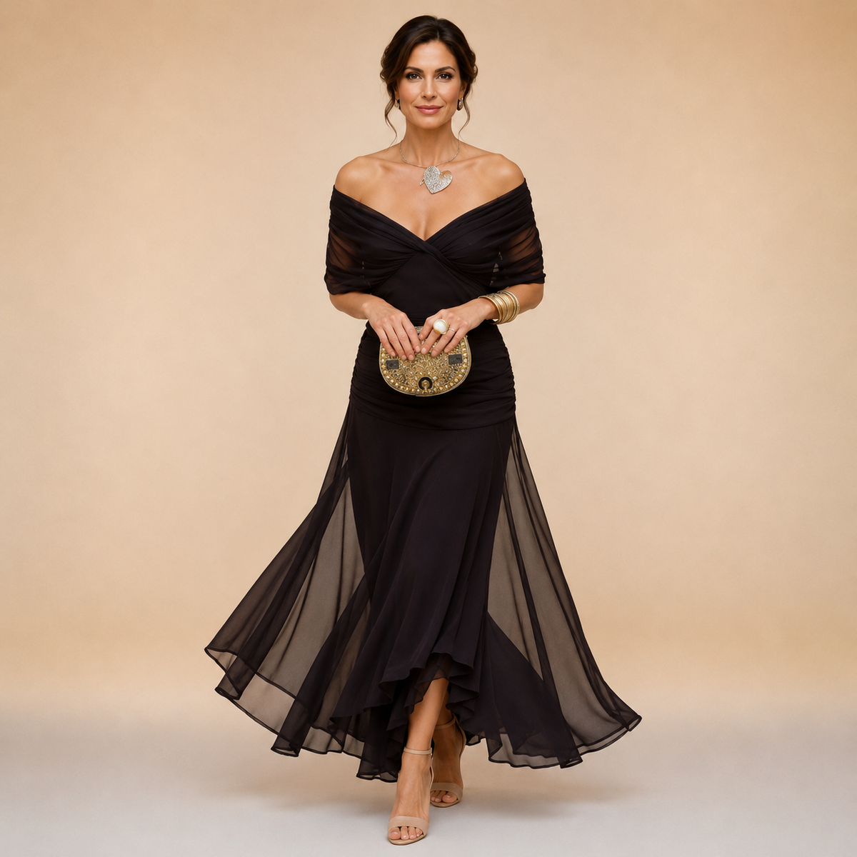 Rosemont Elegant Maxi Party Dress