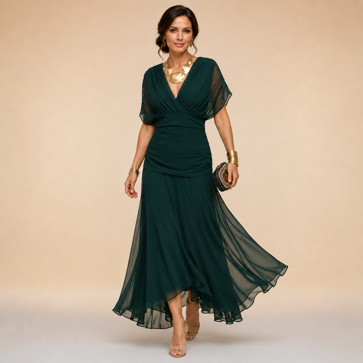 Rosemont Elegant Maxi Party Dress