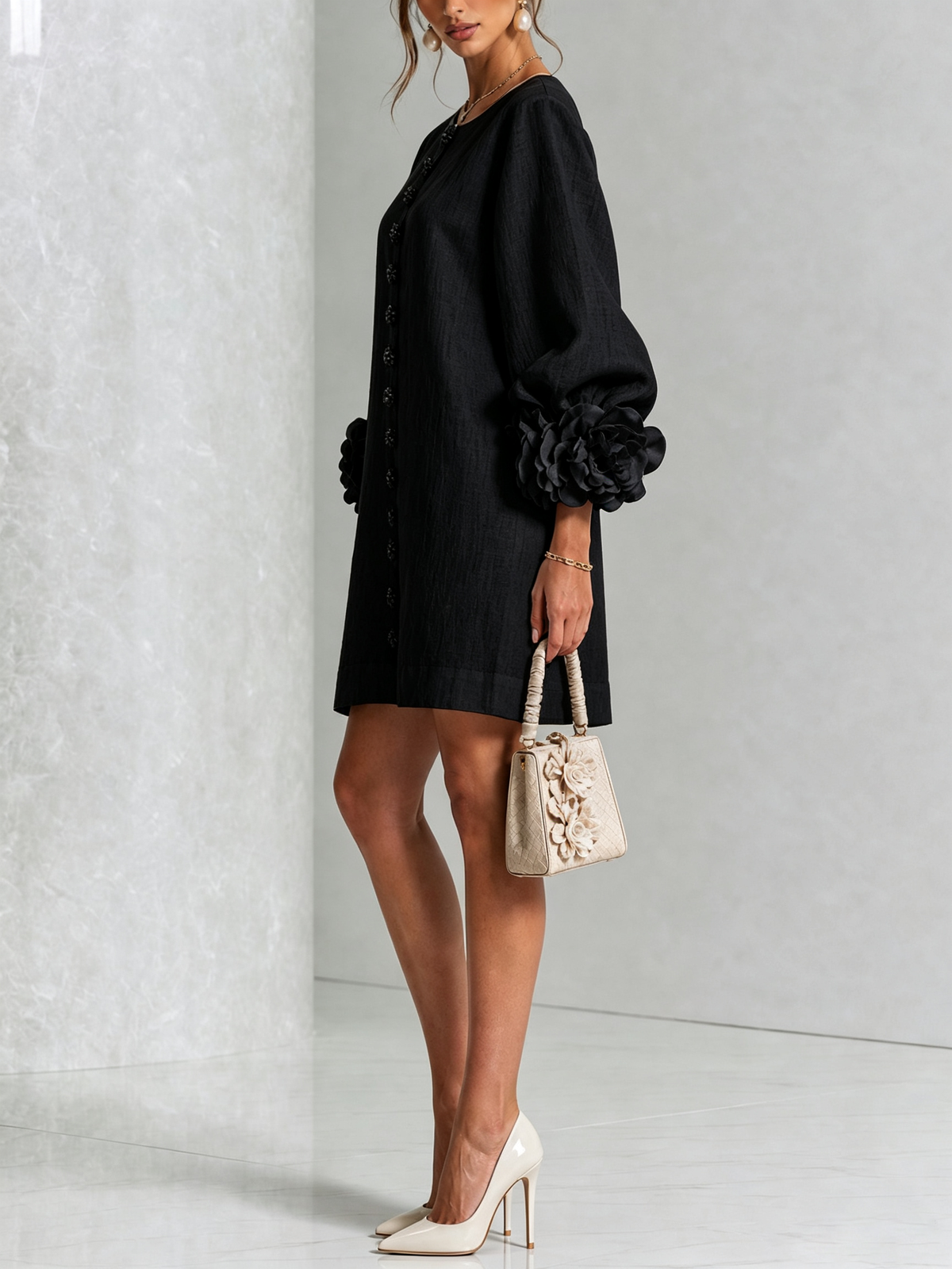 Rosalie | Button-Down Mini Dress