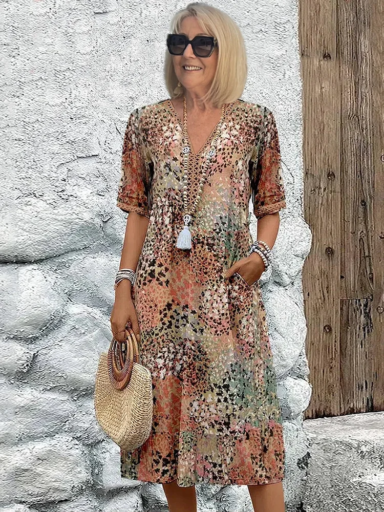 Rosemont - Chic Midi Dress