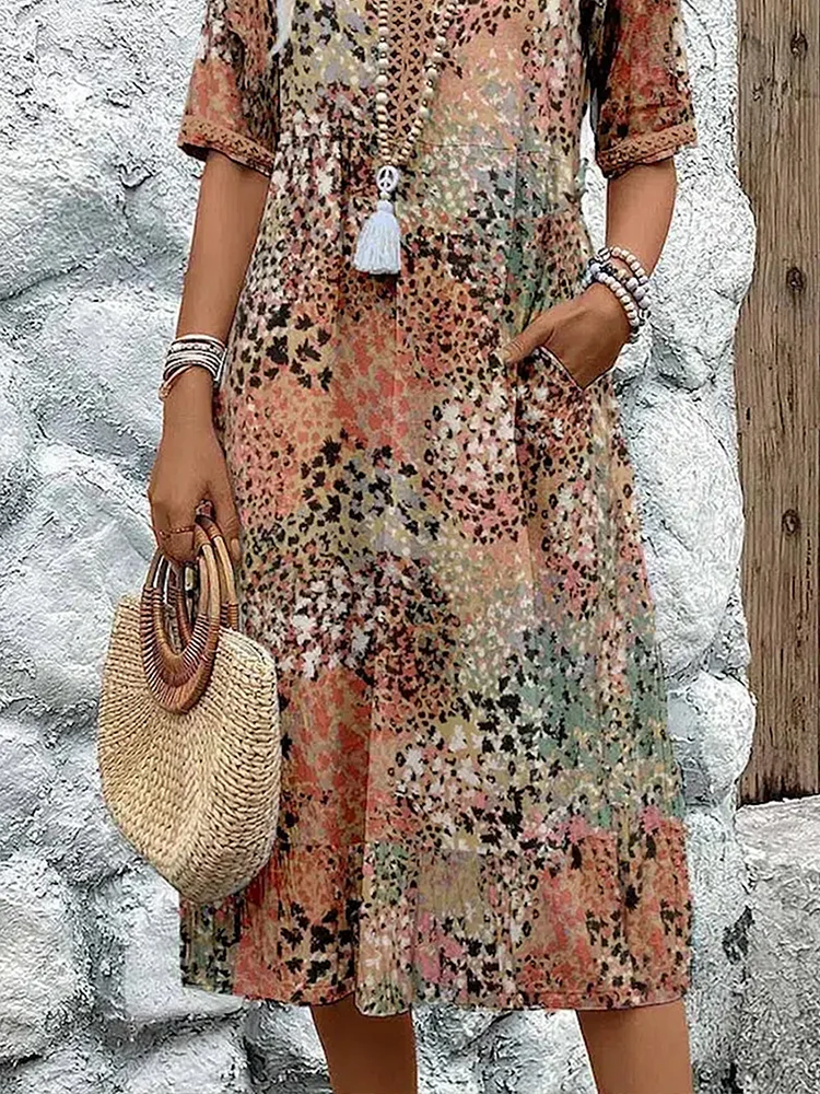 Rosemont - Chic Midi Dress