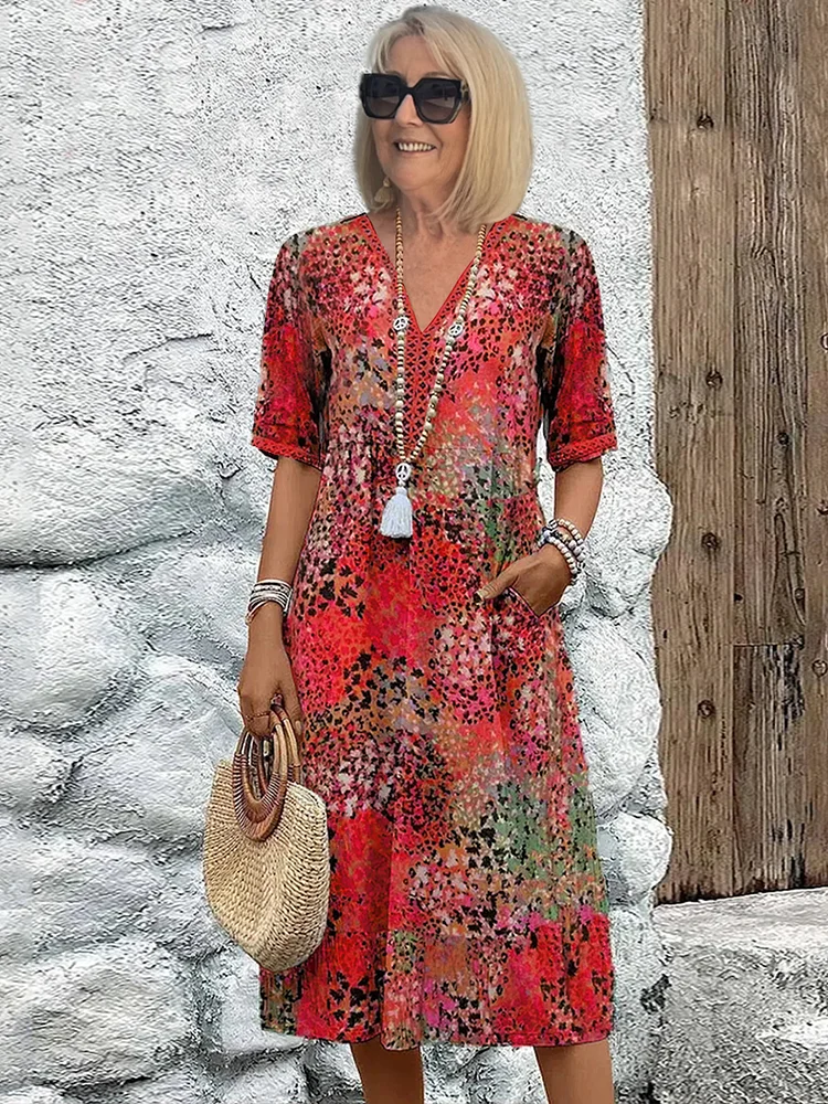Rosemont - Chic Midi Dress