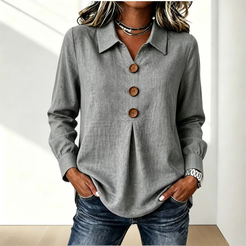Elegant button-down blouse