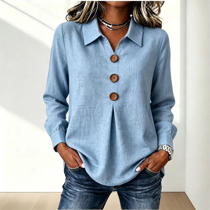 Elegant button-down blouse