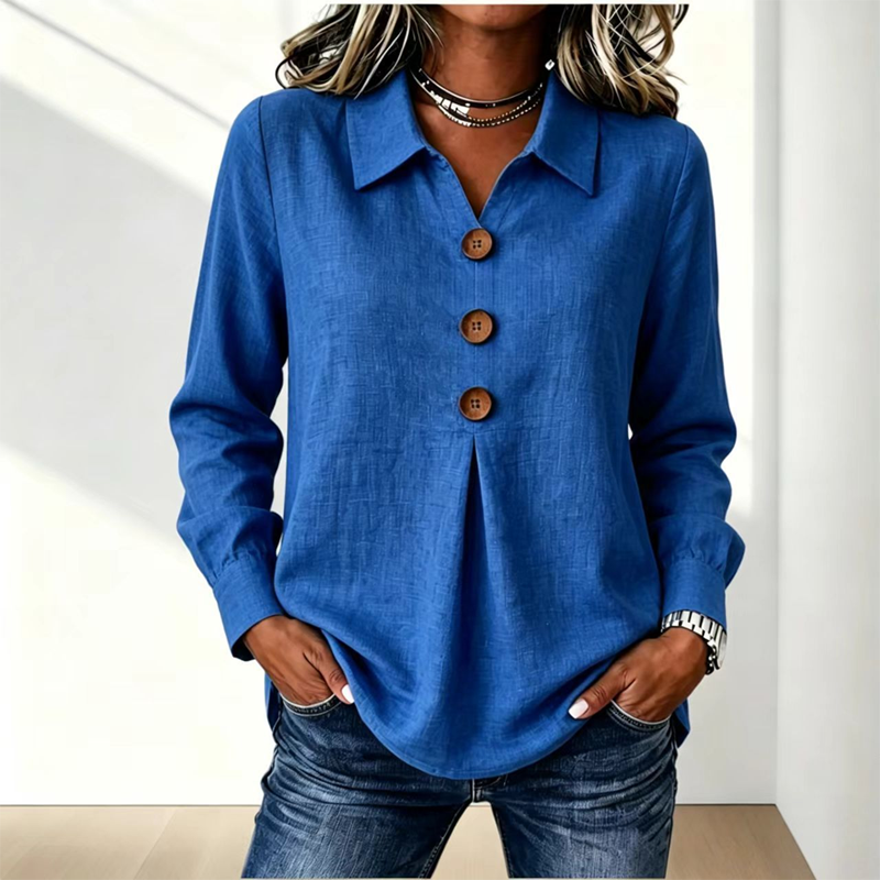 Elegant button-down blouse